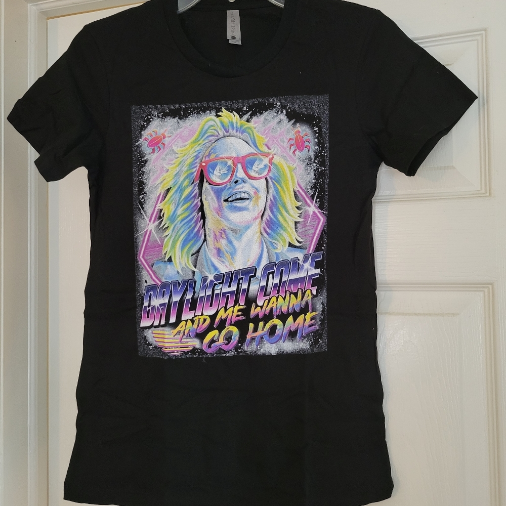 Beetlejuice punk cute horror shirt
